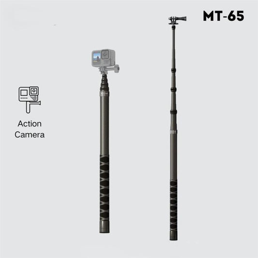 JMARY MT-65 Monopodo Selfie Stick 3m Fibra de Carbono