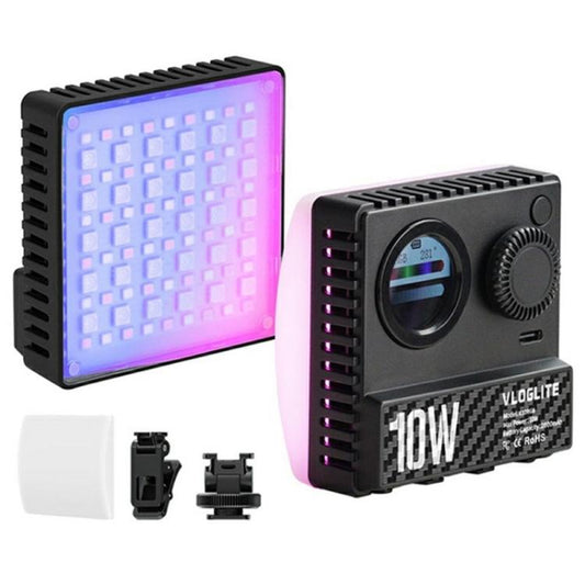 VLOGLITE K10RGB Luz Cámara LED 20 Modos Dinámicos Portátil