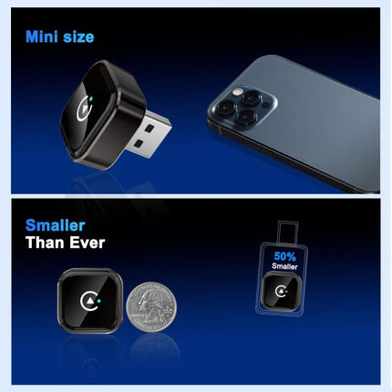 M62 M62 Automóvil CarPlay Android Auto Wireless Converter 2 en 1 Conexión