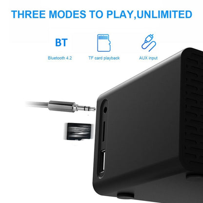AEC BT508 Altavoz Bluetooth Carga Inalámbrica Banco Energía