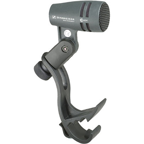 Sennheiser e 604 Micrófono Instrumento Cardioide con Soporte Ajustable y Cable XLR