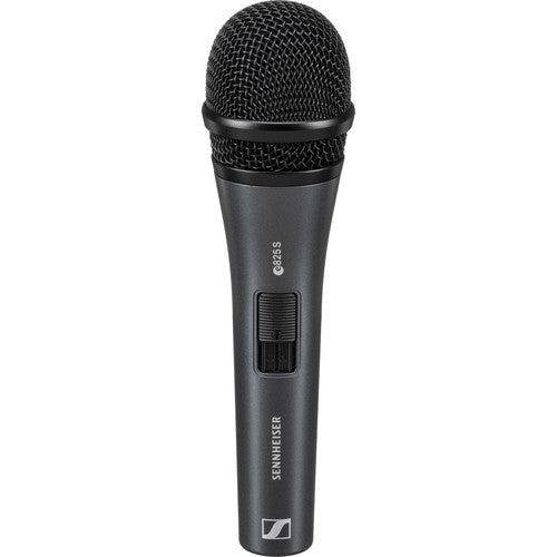 Sennheiser e 825-S Micrófono Dinámico Vocal con Cable XLR y Soporte Trípode