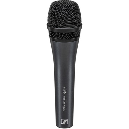 Sennheiser e835 Micrófono Dinámico de Mano Kit con Soporte Tripié y Cable XLR 25'