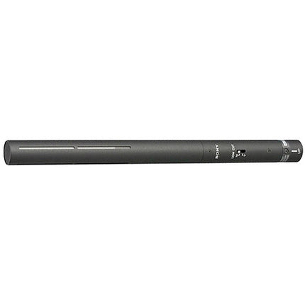 Sony ECM-674 Micrófono Shotgun con Boompole de Aluminio y Filtro Low-Cut