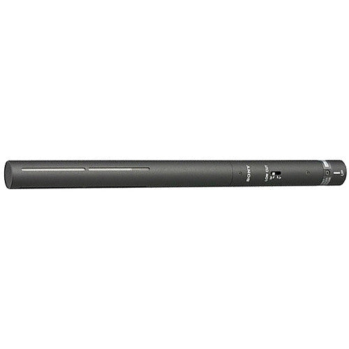 Sony ECM-674 Micrófono Shotgun con Boompole de Aluminio y Filtro Low-Cut