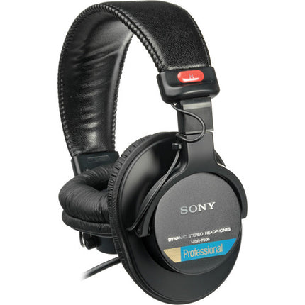 Sony MDR-7506 Auriculares con Almohadillas Profundas y Estuche de Viaje