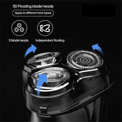 Xiaomi Youpin BlackStone3 Maquinilla Afeitar Tres Cabezales