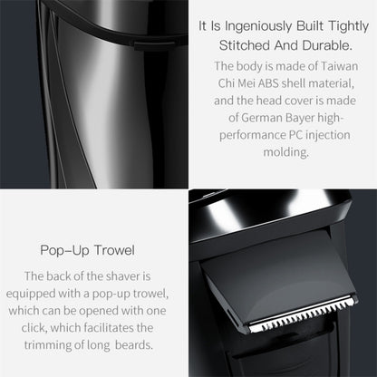 Xiaomi Youpin BlackStone3 Maquinilla Afeitar Tres Cabezales