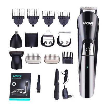 VGR V-012 Cortapelos Eléctrico 6 En 1 Compacto Y Preciso