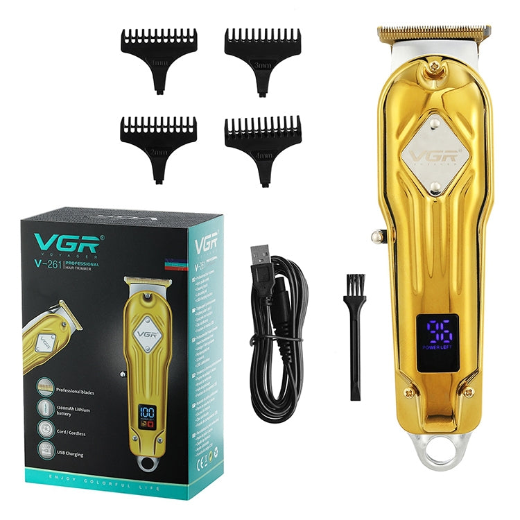 VGR V-261 Cortapelos Profesional USB 8W Pantalla LED