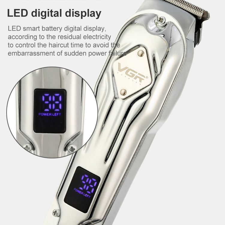 VGR V-261 Cortapelos Profesional USB 8W Pantalla LED