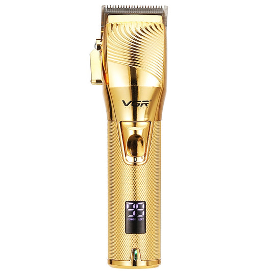 VGR V280 Cortapelos Eléctrico De Metal Con Pantalla LED USB Recargable
