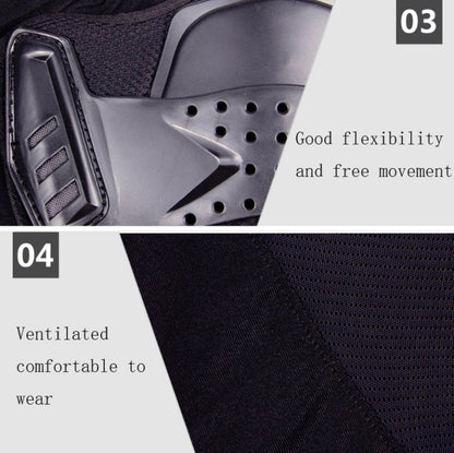 HEROBIKER MP1001B Pantalones Protectores Transpirables