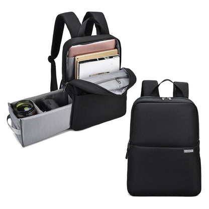 CADeN L4 Mochila Para Cámara Y Laptop Tela Repelente