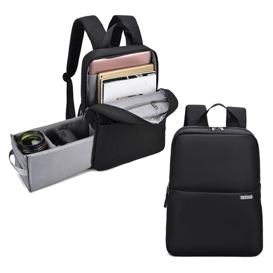 CADeN L4 Mochila Para Cámara Y Laptop Tela Repelente