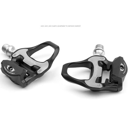 PROMEND Pedal autoblocante con rodamiento Palin de aleación de aluminio para bicicleta de carretera
