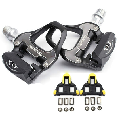 PROMEND Pedal autoblocante con rodamiento Palin de aleación de aluminio para bicicleta de carretera