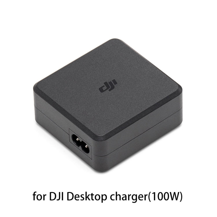 DJI 100W Cargador de Escritorio USB-C Dual Puertos Carga Rápida