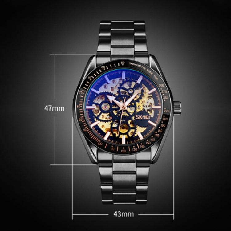 SKMEI 9194 Reloj Esqueleto Automático Para Hombre Elegante