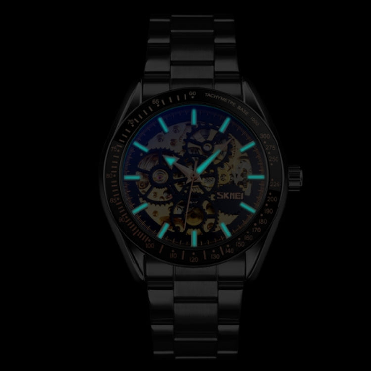 SKMEI 9194 Reloj Esqueleto Automático Para Hombre Elegante