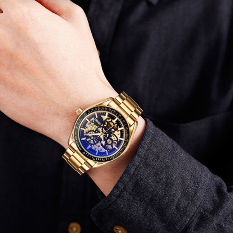 SKMEI 9194 Reloj Esqueleto Automático Para Hombre Elegante