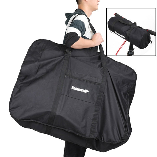 Bolsa de transporte para bicicleta plegable Rhinowalk, bolsa de transporte para bicicleta eléctrica de 26 pulgadas
