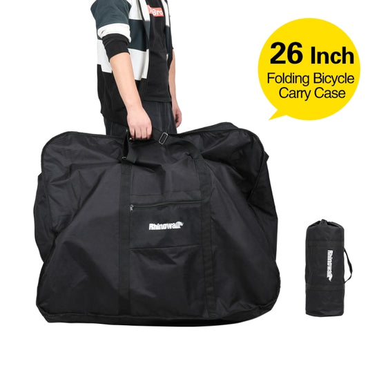Bolsa de transporte para bicicleta plegable Rhinowalk, bolsa de transporte para bicicleta eléctrica de 26 pulgadas