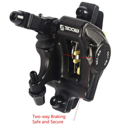 Zoom HB100 Pinza de Freno Hidraulico Bidireccional MTB