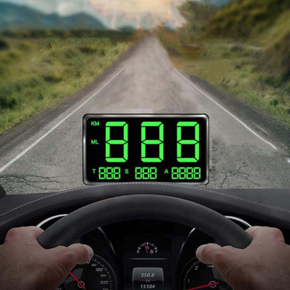 Kingneed C80 HUD Pantalla Frontal Coche GPS Alarma Velocidad