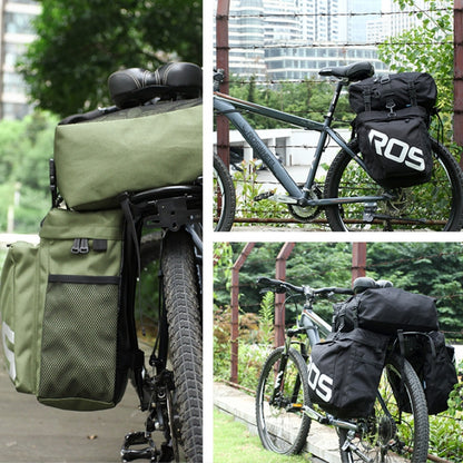 ROSWHEEL Mochila Bicicleta Impermeable 35L Capacidad