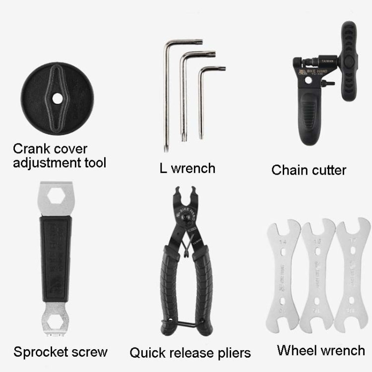 BIKEHAND Kit De Herramientas Para Bicicleta 18 Herramientas