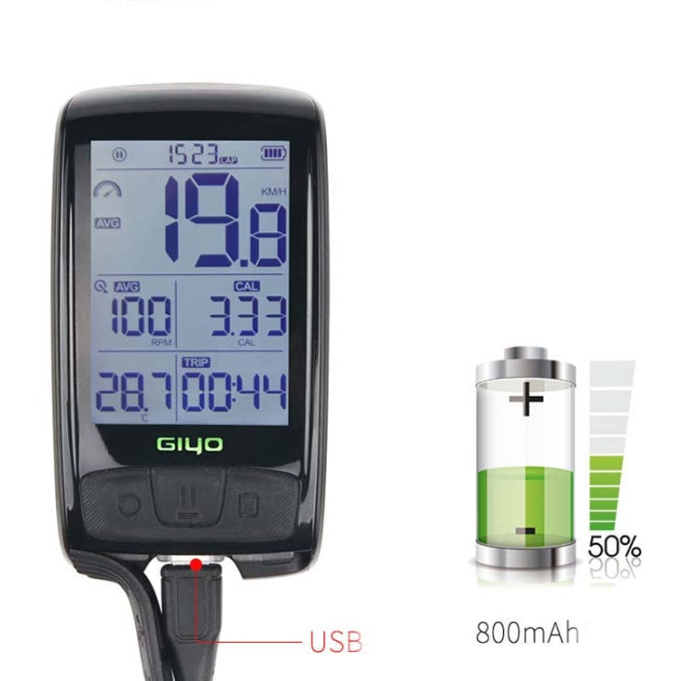 GIYO M4 Computadora Para Bicicleta Bluetooth Carretera