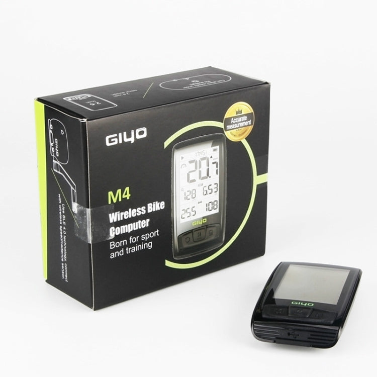 GIYO M4 Computadora Para Bicicleta Bluetooth Carretera