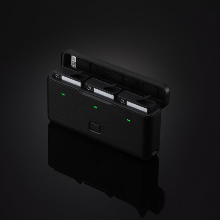 DJI Osmo Action 3 Caja de Batería Cargador Rápido 3Baterías