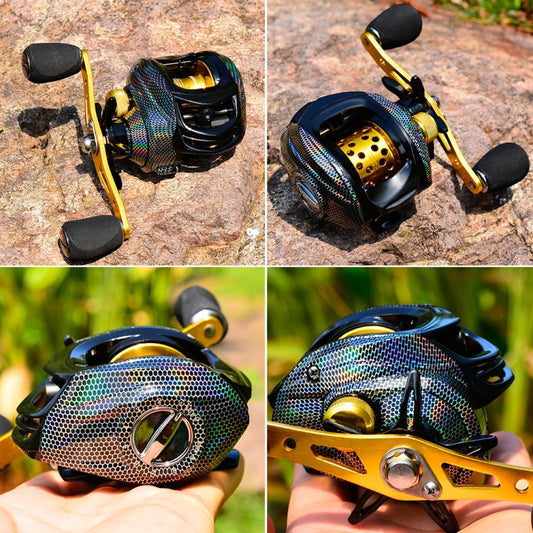 PROBEROS 18+1 Molinete de Pesca Freno 10 Kg Estándar