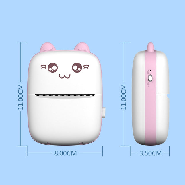 Impresora Térmica Mini C9 Bluetooth 1000mAh 5.7x3 cm Rosa