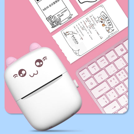 Impresora Térmica Mini C9 Bluetooth 1000mAh 5.7x3 cm Rosa