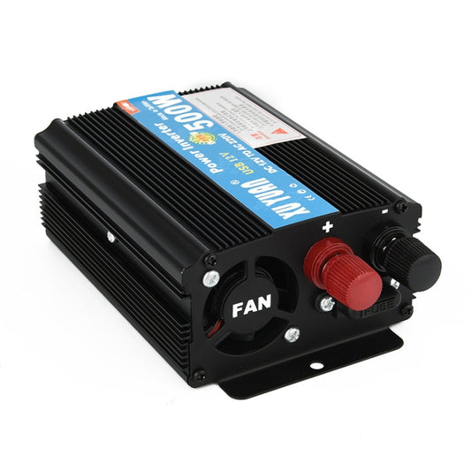 XUYUAN 500W Inversor Convertidor De Potencia Alarma De Bajo Voltaje