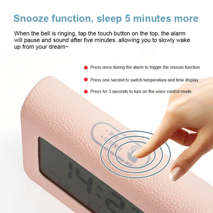 ZKLiLi Lazy Snooze Applet Despertador Digital Con Bluetooth