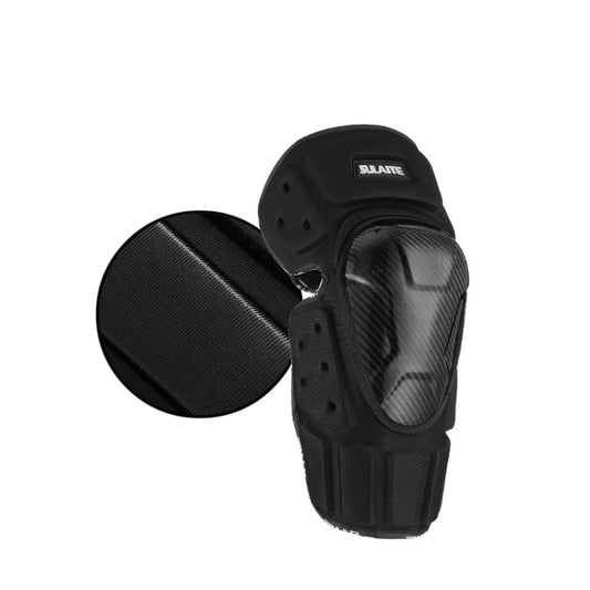 SULAITE Proteccion Fibra Carbono Rodilleras Motocicleta