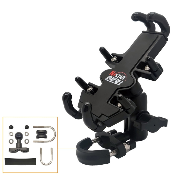 N-STAR NJN001 Soporte Teléfono Aluminio Moto Bicicleta