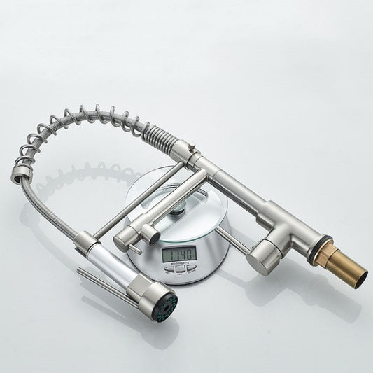 AquaNova DS01Pro Grifo Cocina Giratorio Doble Salida