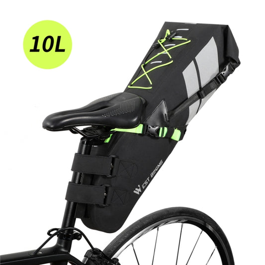 West Biking Bolsa Para Bicicleta Trasera Impermeable 10L