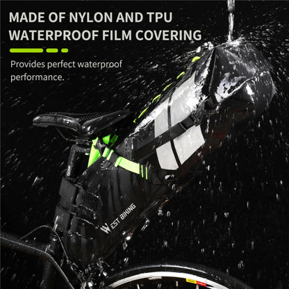 West Biking Bolsa Para Bicicleta Trasera Impermeable 10L