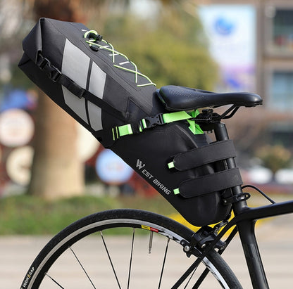 West Biking Bolsa Para Bicicleta Trasera Impermeable 10L