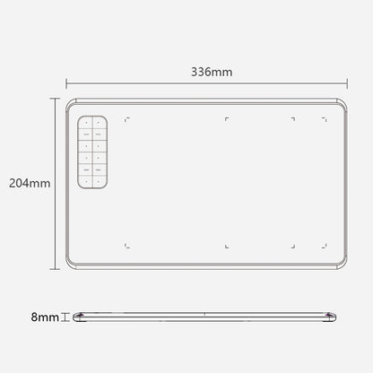 10Moons G12 Tableta Gráfica 8192NivelesDePresión Dibujo