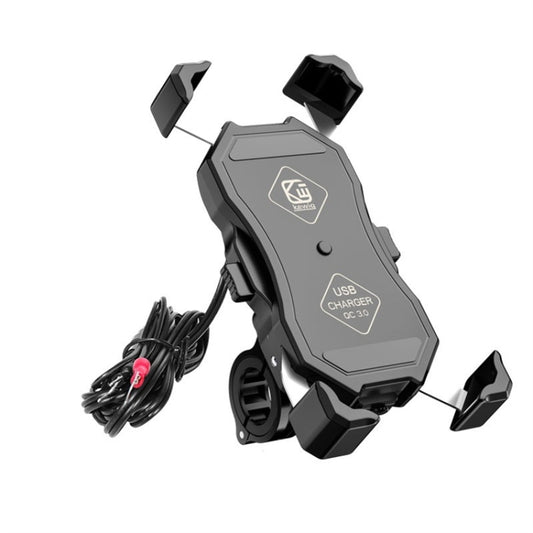 Kewig QC3.0 Soporte Móvil Para Motocicleta Carga Rápida