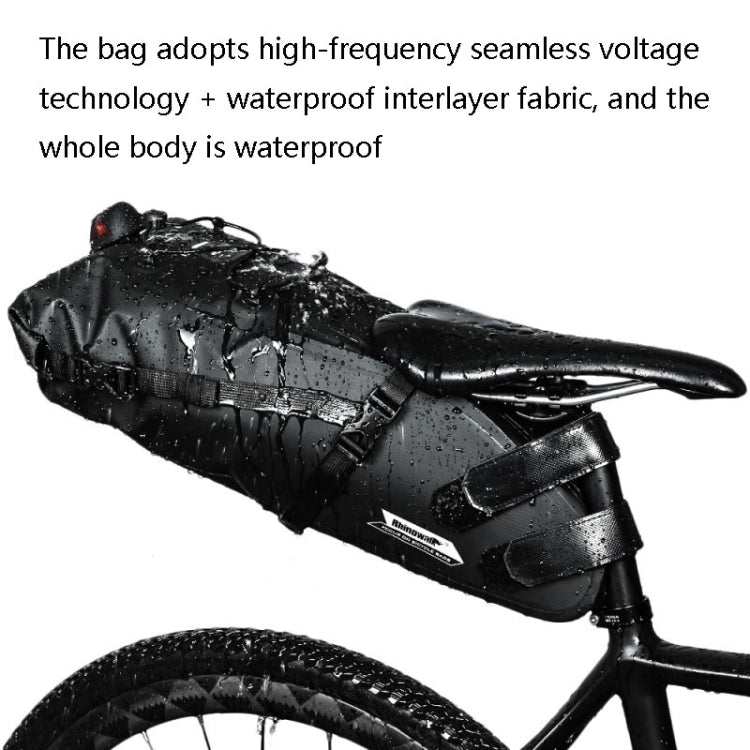 Rhinowalk RK19511 Bolsa Sillín Impermeable Gran Capacidad