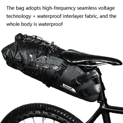 Rhinowalk RK19511 Bolsa Sillín Impermeable Gran Capacidad