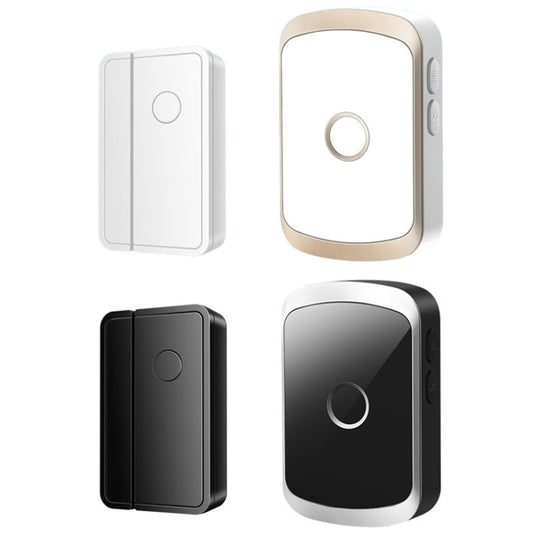 CACAZI 1 Para 3 Timbre Inalámbrico Inteligente Sensor Puerta